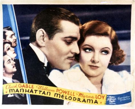  Manhattan Melodrama!  A Tale of Crime and Camaraderie Starring Clark Gable!